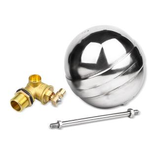 Wholesale Standard Adjustable Water Float Valve , Stainless Steel Floating Ball Valve from china suppliers