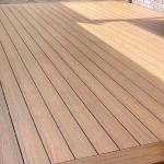 Anti UV Waterproof Wood Plastic Decking Anti Slip Outdoor Terrace Floor Wpc