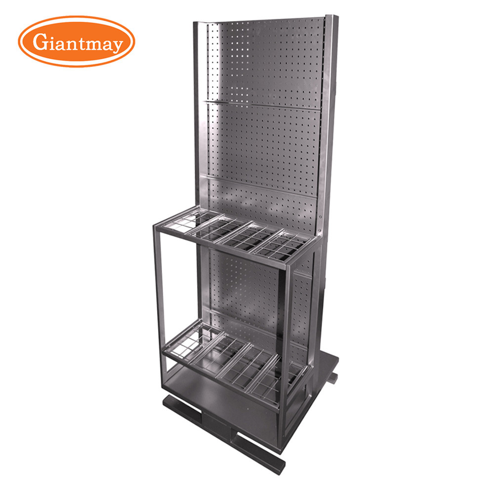 Retail Store Bulk Food Rack Clear Metal Stand Shop Racking Display