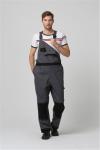 1% Carbon Fiber Anti Static Workwear 350gsm Fire Resistant Bib Overalls