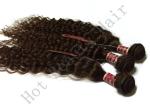 Peruvian Deep Curly Hair 100g Virgin Human Hair Extensions For Women