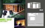 Light Steel Frame Modern Design Holiday Home Prefabricated Garden Studio Office
