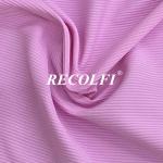 200gsm Eco Ribbed Activewear Knit Fabric Sustainable Athletic Wear Sport Bra