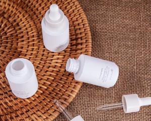 Wholesale Essential Serum Milky White 30ml Dropper Bottle PET Plastic from china suppliers