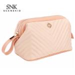Black Luxury Professional Cosmetic Bag Waterproof Portable Travel