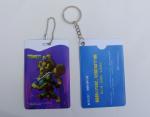 Retractable Rigid Plastic Pvc Badge Holder For Name Card , Silk Printing
