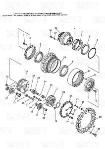 Wholesale Bolt On Hydraulic Swing Motor / Travel Motor Drive for Excavator OEMs from china suppliers