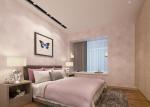 Pink Color Vinyl Rustic Floral Wallpaper with Soundproof for Home Decorating