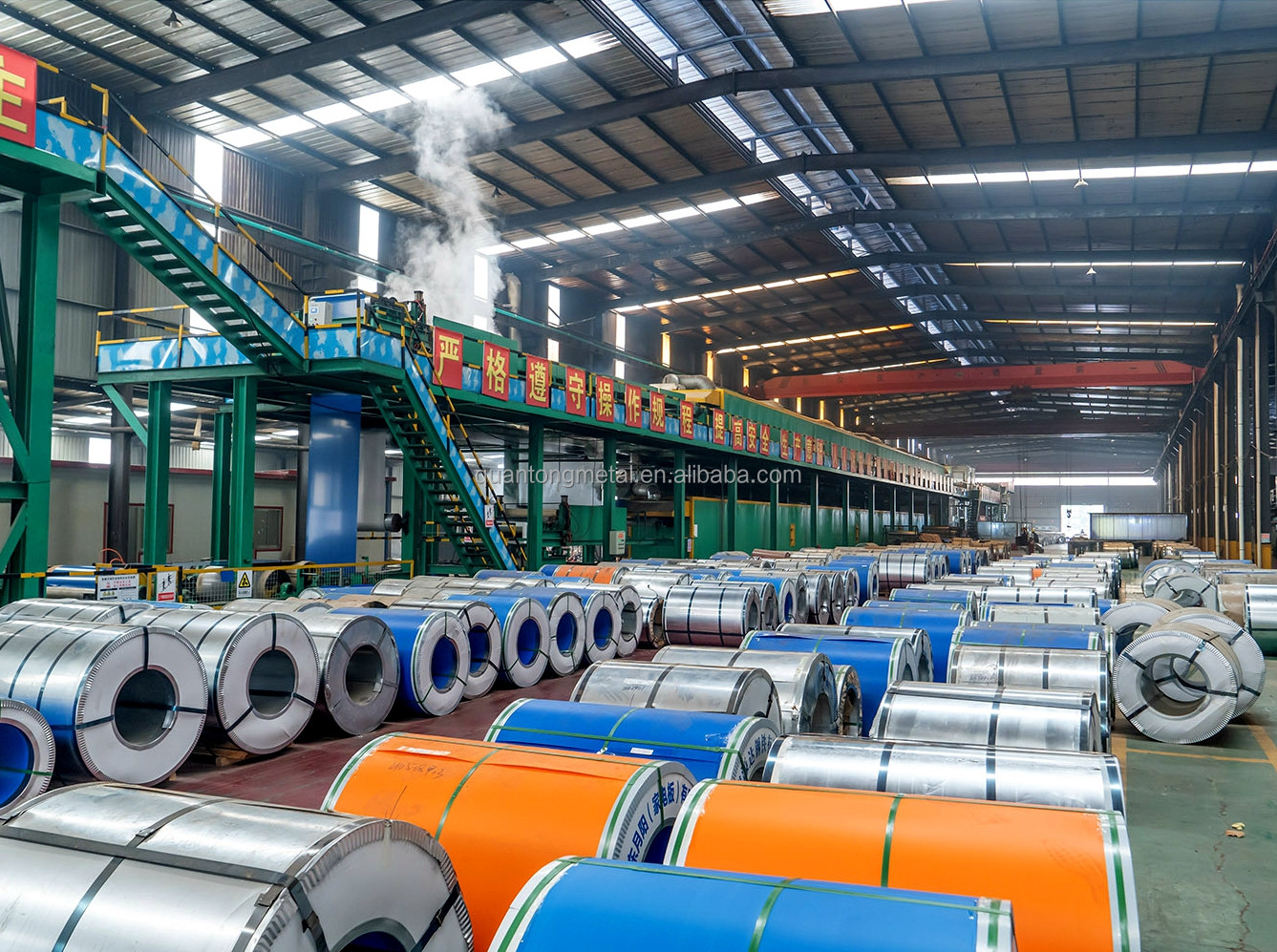 Bright And Smooth Surface Pre Painted Steel Coil 3 - 8MT Yield Strength ≥265Mpa
