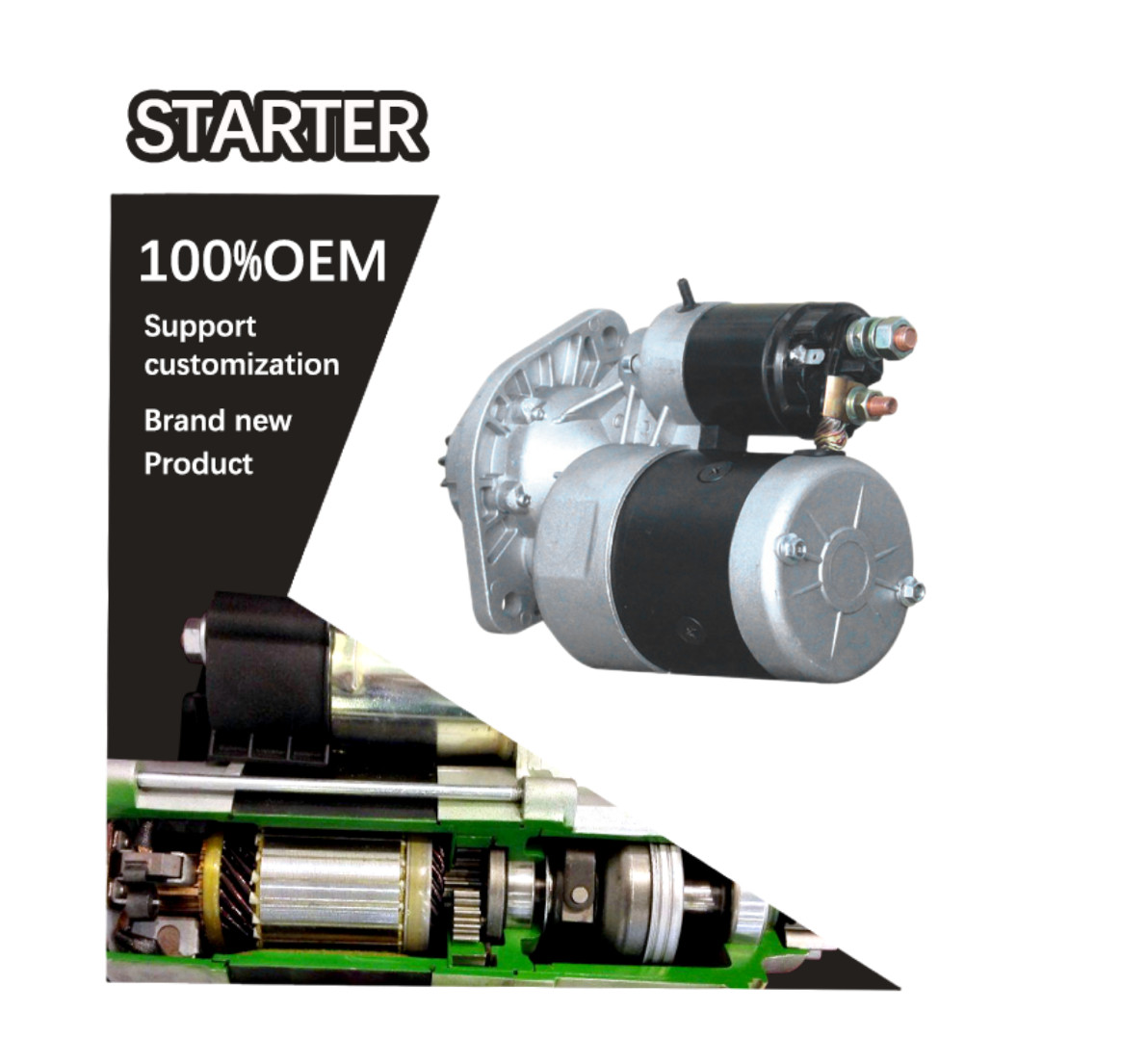 12V 11T CW STARTER 6918.5771 80350911 933253 69185771 AZJ3525 IS0179 11.130.179 9142722 QDJ1305F 9142722 11.130.704