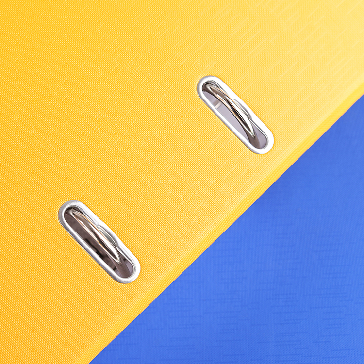 Organize Your Documents with A4 PVC Ring Binder File Folder Featuring Hole Binder Clip