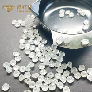 Wholesale Full White Color Rough Lab Grown Diamonds D E F G Unpolished from china suppliers