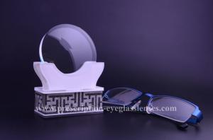 Wholesale Semi Finished 1.56 Index Lenses Round Top AR Coating 42 Abbe Value from china suppliers