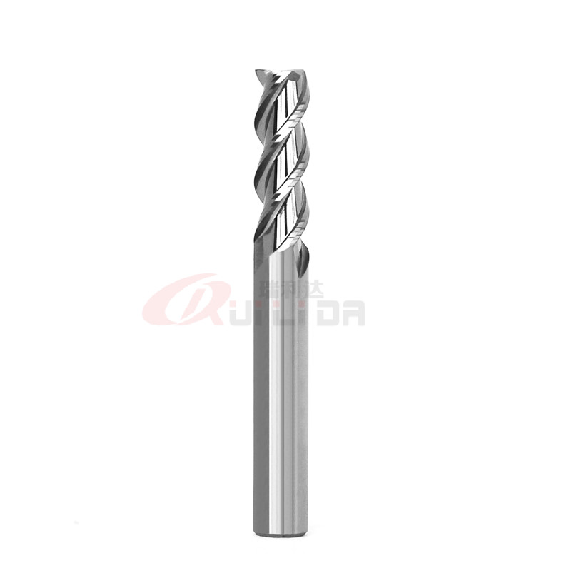 7mm 12mm 1/2" 6mm 3/16" 3 Flute End Mill Roughing Square End Mill CNC
