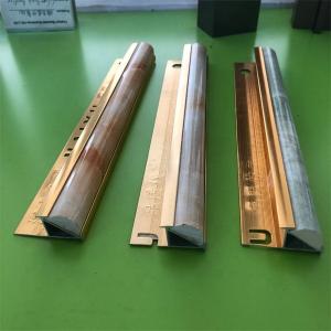 China Polished External Corner Tile Trim Gold Transition Aluminum Angle Carpet Tile Trim on sale