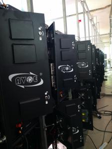 Wholesale P4 210W SMD1921 Outdoor Led Screen Display 320x160mm curve cabinets from china suppliers