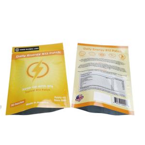 Wholesale Electric Energy B12 Patch Packaging Mylar Foil Pouch from china suppliers