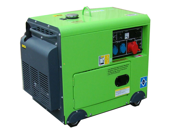 Single Phase Soundproof Small Diesel Generators 220/230/240v 186FA