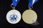 Soft Enamel Football Award Medals , Custom Soccer Medals For Kids Anti Corrosion