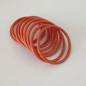Wholesale Round Silicone Rubber O Rings CE ISO , Rubber Seal Rings Aging Resistance from china suppliers