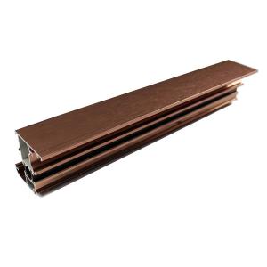 Wholesale Aluminum Window Parts Wardrobe Aluminium Profile Corrosion Resistance from china suppliers