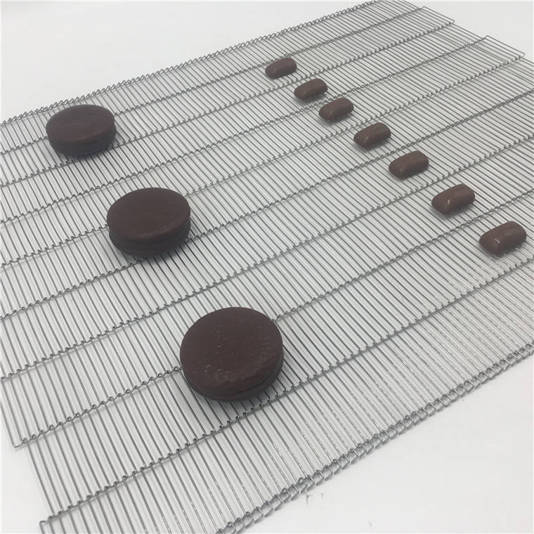 Corrosion and high temperature resistance 304 Stainless steel wire mesh ladder chain conveyor belt