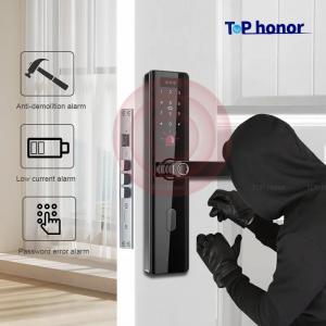 Wholesale Home Smart Fingerprint Door Lock 3D Face Recognition Code Card NFC Key Unlock from china suppliers