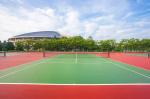 Acrylic Rubber Multi-purpose Sport Court Flooring Badminton Court Flooring