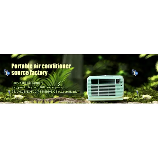 Mini Portable Air Conditioner AC Powered Tent Air Conditioning for Car Small Room