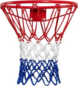 Wholesale 200g Indoor Hanging Basketball Hoop PP Material 1.8mm Black Basketball Net from china suppliers