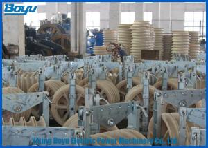 Wholesale 5 Bundled Cable / OPGW Conductor Pulley for Power Line Construction 800mm2 , Rubber Covered from china suppliers