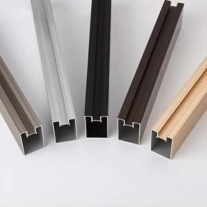Wholesale Custom Extrusion Aluminum Profiles Section For Sliding Closet from china suppliers