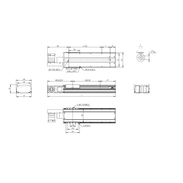 Faster Long High Speed Stroke Slide Table with ±0.1mm Precision Efficiency
