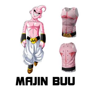 Wholesale 93.2% Polyester Majin Buu Custom Anime T Shirts Sublimation Printing from china suppliers
