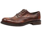 Branded Design Mens Leather Dress Shoes Pointed Toe Oxford Brown Lace Up Dress