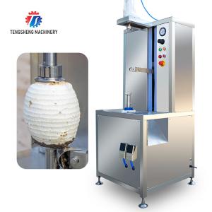 Wholesale 1.0KW 120KG Automatic electric peeler Pineapple pumpkin watermelon cantaloupe peeler Commercial peeler from china suppliers