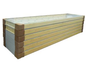Wholesale Insulated Polyurethane PU Sandwich Panel Wall For Cold Room Cam Lock Panels from china suppliers