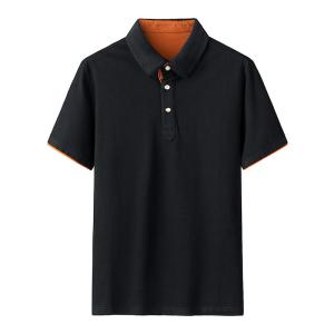 Wholesale ODM OEM 270gsm T Shirts Climbing Men's Cotton Polo Shirts With Loose Lapels from china suppliers