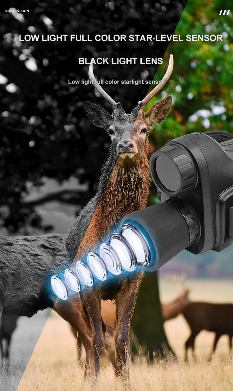 Infrared Digital Night Vision Camera handheld camera 4K HD Video 8X digital Zoom Long distance