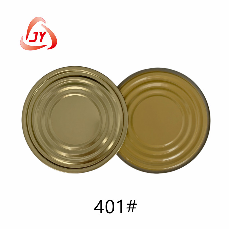 Metal Tin Can Cover Component Manufacture #401 99mm Tinplate Half Open Eoe/easy Open Lid