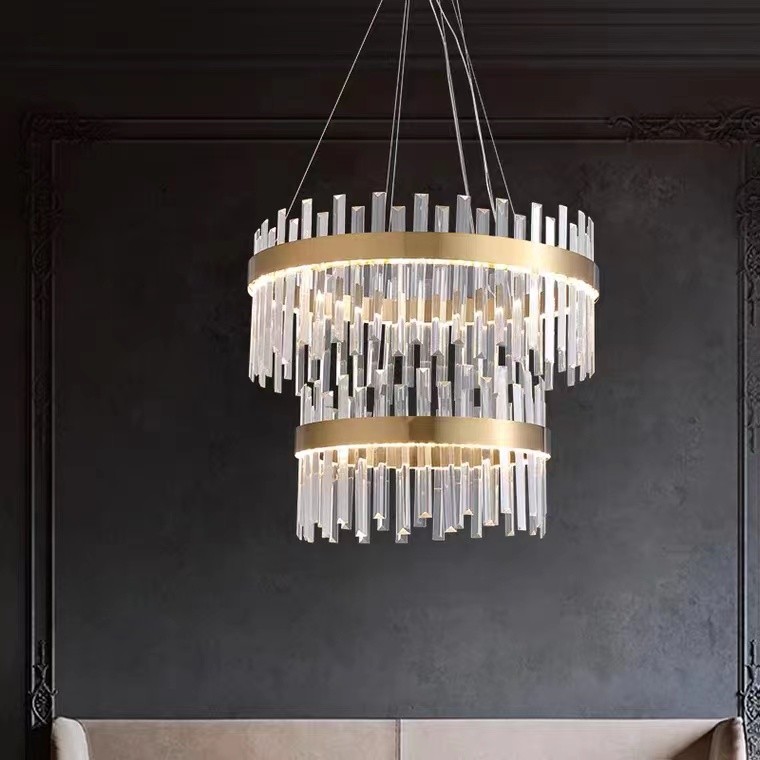 Hight Quality Large European Gold Traditional Maria Theresa Crystal Chandelier For Hotel Project