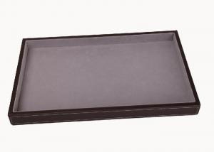 Wholesale Wooden / Leather Frame Merchandising Display Boxes For Punch , Purse , Wallet from china suppliers