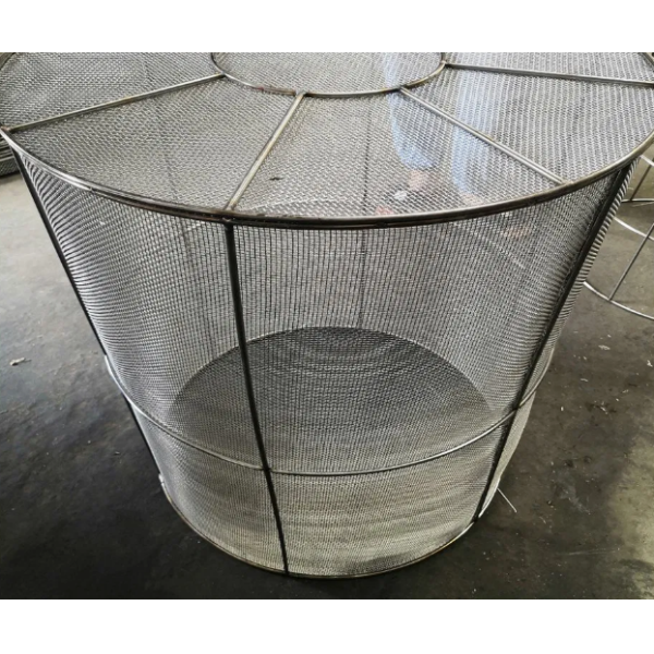 OEM Design New Home Stainless Steel Fast Food Bakery Bread Egg Storage Basket