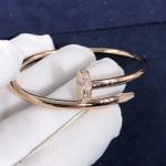 Elegant Car Tier 18k GoldJuste Un Clou Bracelet Natural Diamonds Real Gold Real