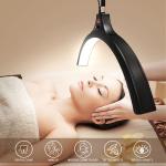 Eyelash LED Half Moon Light 60w Stand Phone Holder For Makeup Tattoo Half Ring