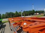 12m Skeleton Semi Trailer 40ft Container Frame Locks