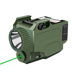 Wholesale 500 Lumens Green Laser Beam Weaver Mount 520nm Shotgun Laser Flashlight from china suppliers