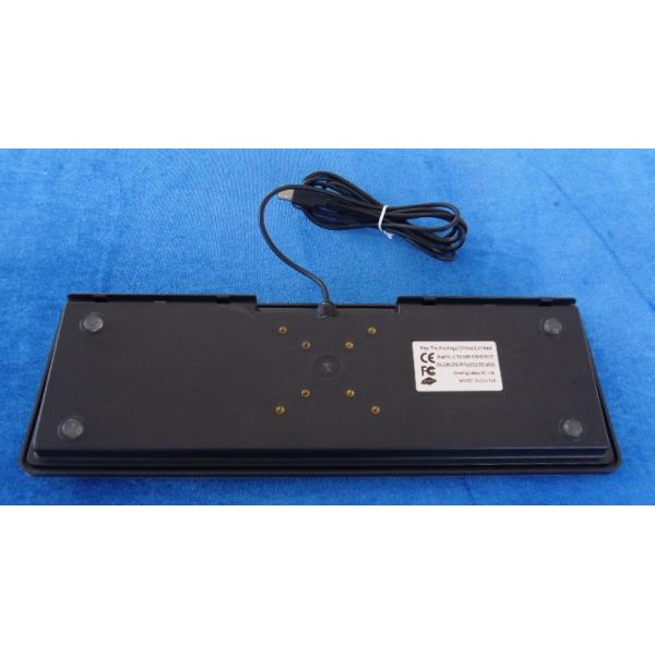 108 Keys IP68 dynamic rated washable industrial membrane keyboard USB Desktop