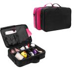 Adjustable Dividers Travel Cosmetic Organizer Toiletry Bag