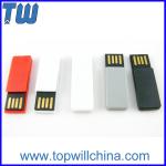 Plastic Paper Clip Pen Drive Price 4GB Storage to Fit for Your Daily Use